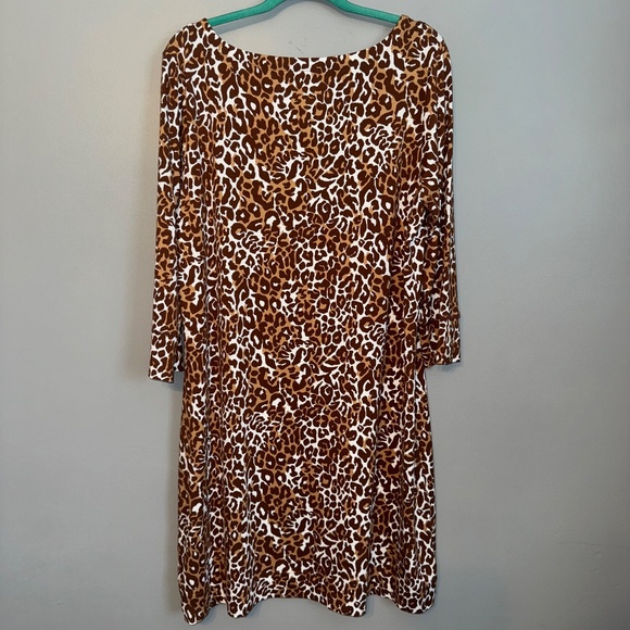NWT Lilly Pulitzer UPF 50+ Sophie Dress Chocolate My Favorite Spot Size XXL - Picture 6 of 7